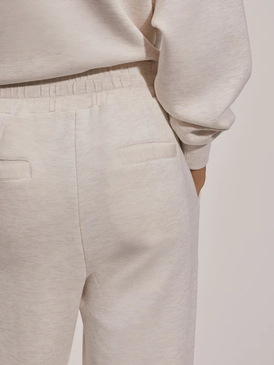 The Relaxed Pant 27.5 - Ivory Marl