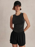 Toby Seamless Tank - Black