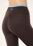 Vita Full Length Legging - Coffee/Marina Blue