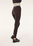 Vita Full Length Legging - Coffee/Marina Blue