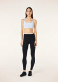 Vita Full Length Legging - Black/Heather Blue