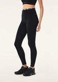 Vita Full Length Legging - Black/Leopard