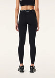 Vita Full Length Legging - Black/Leopard