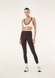 Vita Full Length Legging - Coffee/Whisper White