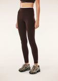 Vita Full Length Legging - Espresso/Chalk Pink