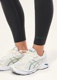 Vita Full Length Legging - Caviar/Kelly Green