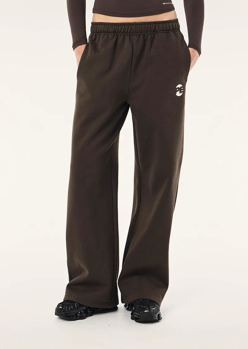 Voltage Straight Leg Trackpant - Coffee