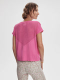 Calloway Boxy Tee - Ibis Rose