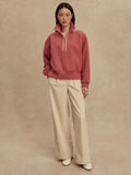 Roselle Half Zip Fleece - Mauvewood
