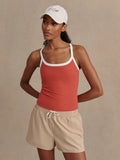 Theon Scoop Neck Tank - Baked Apple