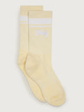 Lamar Club Stripe Sock - Reed Yellow/Egret