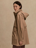 Alyssa Rain Jacket - Ash Taupe