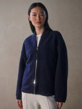 Willmont Patch Pocket Fleece - Evening Blue