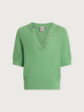 Callie Knit Top - Sage Mint