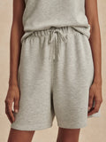 Rumer Long Short - Light Grey Marl