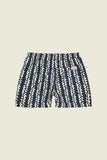 Swim Shorts - Blue Scribble