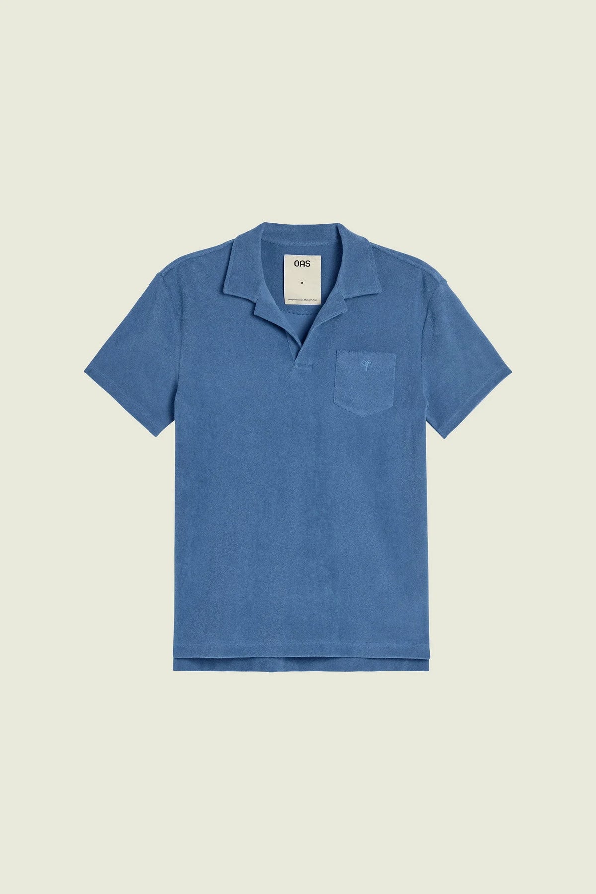 Terry Polo Shirt - Coronet Blue