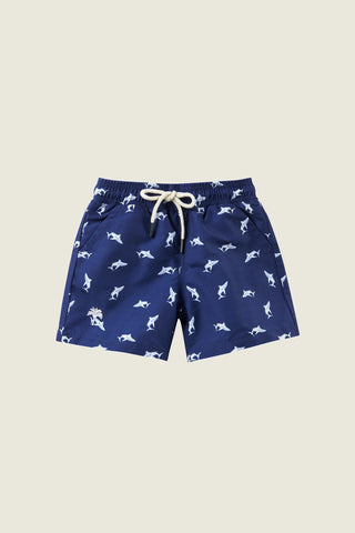 Kids Swim Shorts - Shark