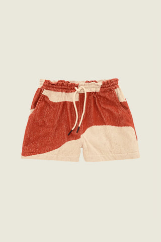 Drizzle Terry Shorts - Amber Dune