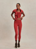 FreeSoft High Rise Legging - Lava Falls