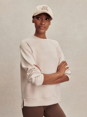 Zosia Crew-Neck Sweat - Silver Grey
