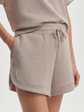 Ollie High Rise Short - Taupe Marl