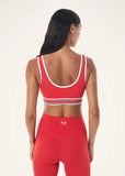 Pursuit Sports Bra  - College Red