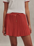 Davina High-Rise Skort - Baked Apple