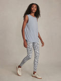 Nolan Seamless Longline Tank - Blue Blizzard