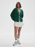 Decker Off-Court Cardigan - Forest