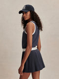 Clemency Mid Rise Skort - Blue Nights