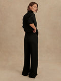 The Extra Wide Leg Pant - Black