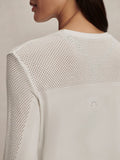 Samia Seamless Long Sleeve Tee - White