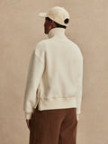 Roselle Half Zip Fleece - Egret