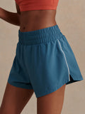 Kallin Piped Running Short - Mallard Blue