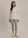 Samia Seamless Long Sleeve Tee - White