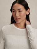 Samia Seamless Long Sleeve Tee - White