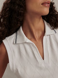 Marit Seamless Polo - White
