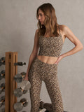 FreeSoft High Rise Legging - Coffee Quartz Cheetah