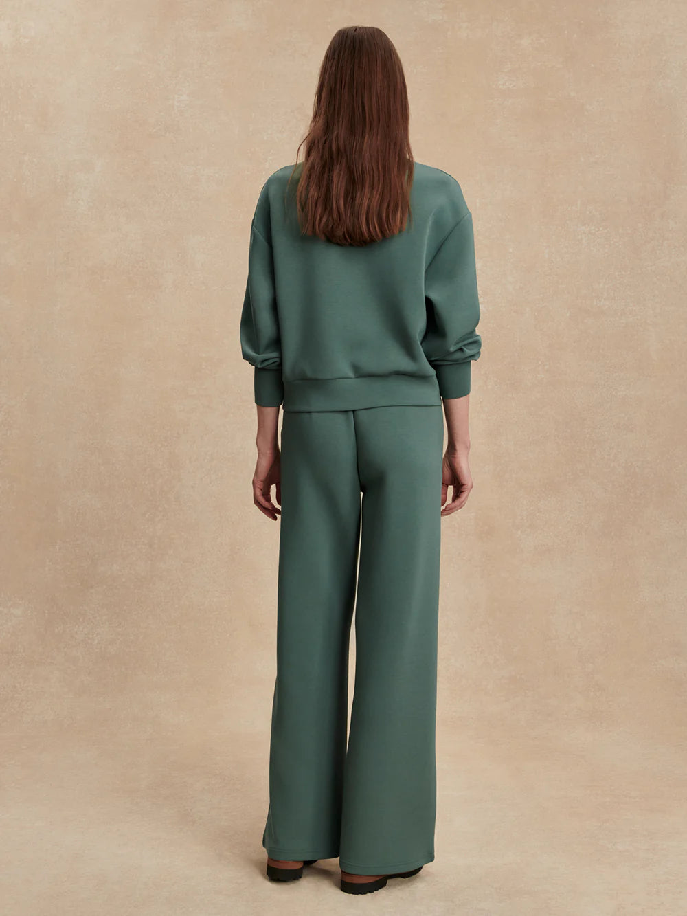 The Extra Wide Leg Pant 32 - Dark Forest