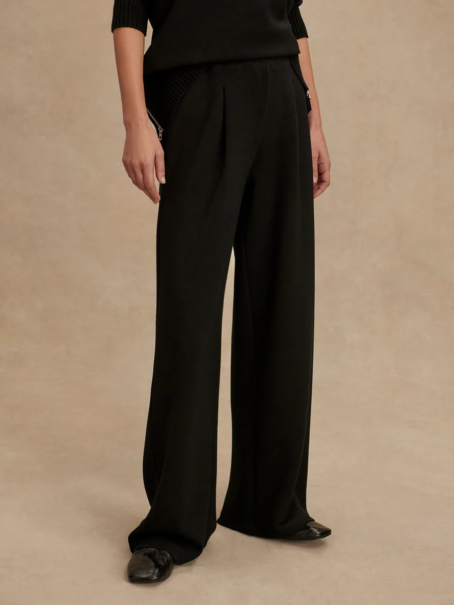The Extra Wide Leg Pant - Black