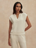 Delphi V-Neck Tank - Pristine