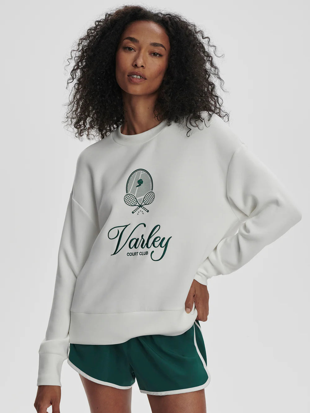 Rasco Namesake Sweat - White/Forest