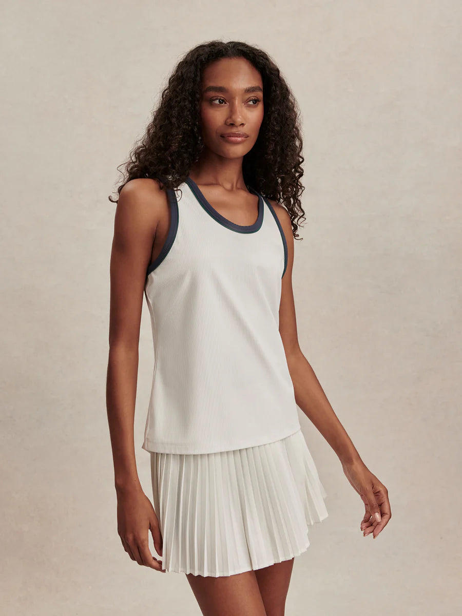 Tegan Performance Tank - White
