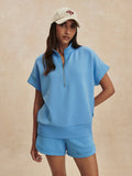 Ritchie Short Sleeve - Azure Blue