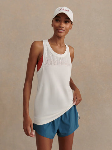 Dayna Seamless Tank - White