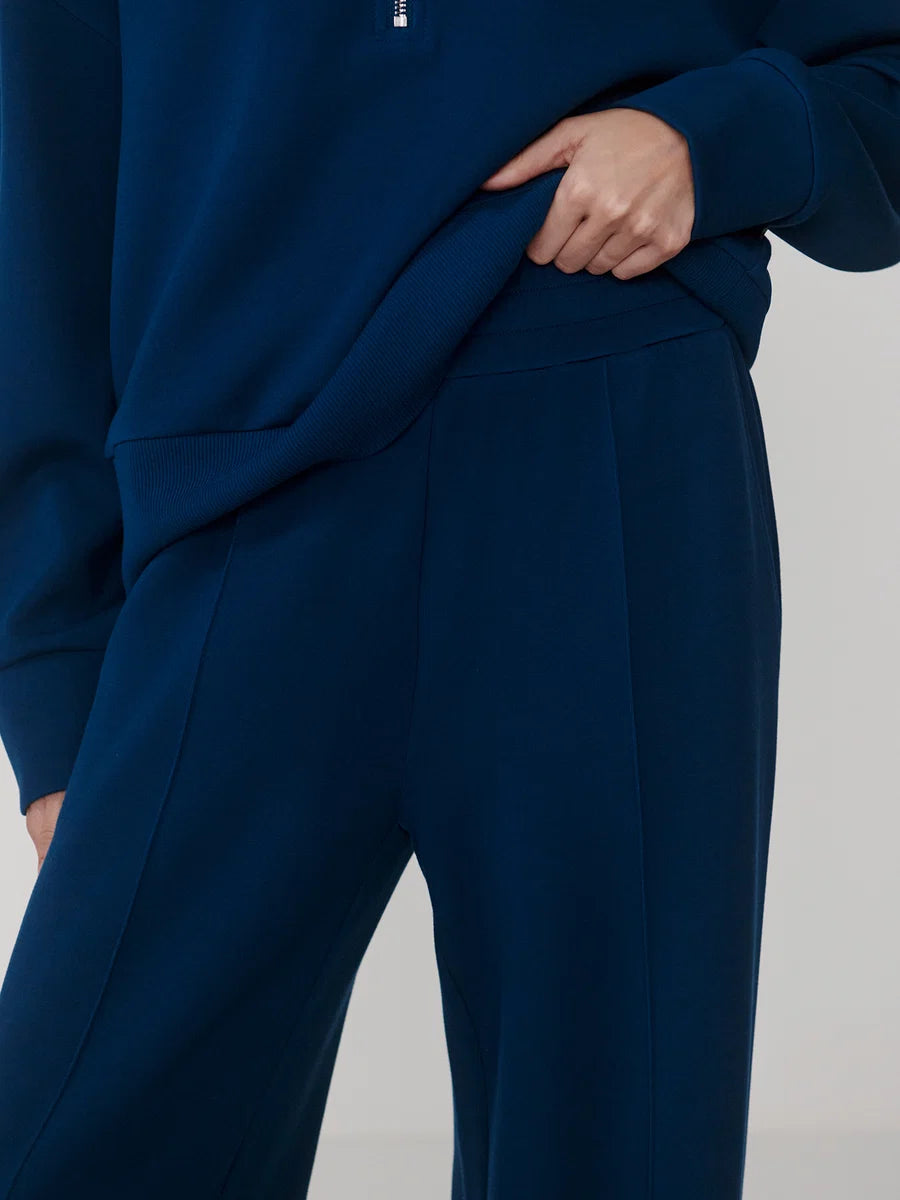 The Wide Leg Pant - Sea Blue