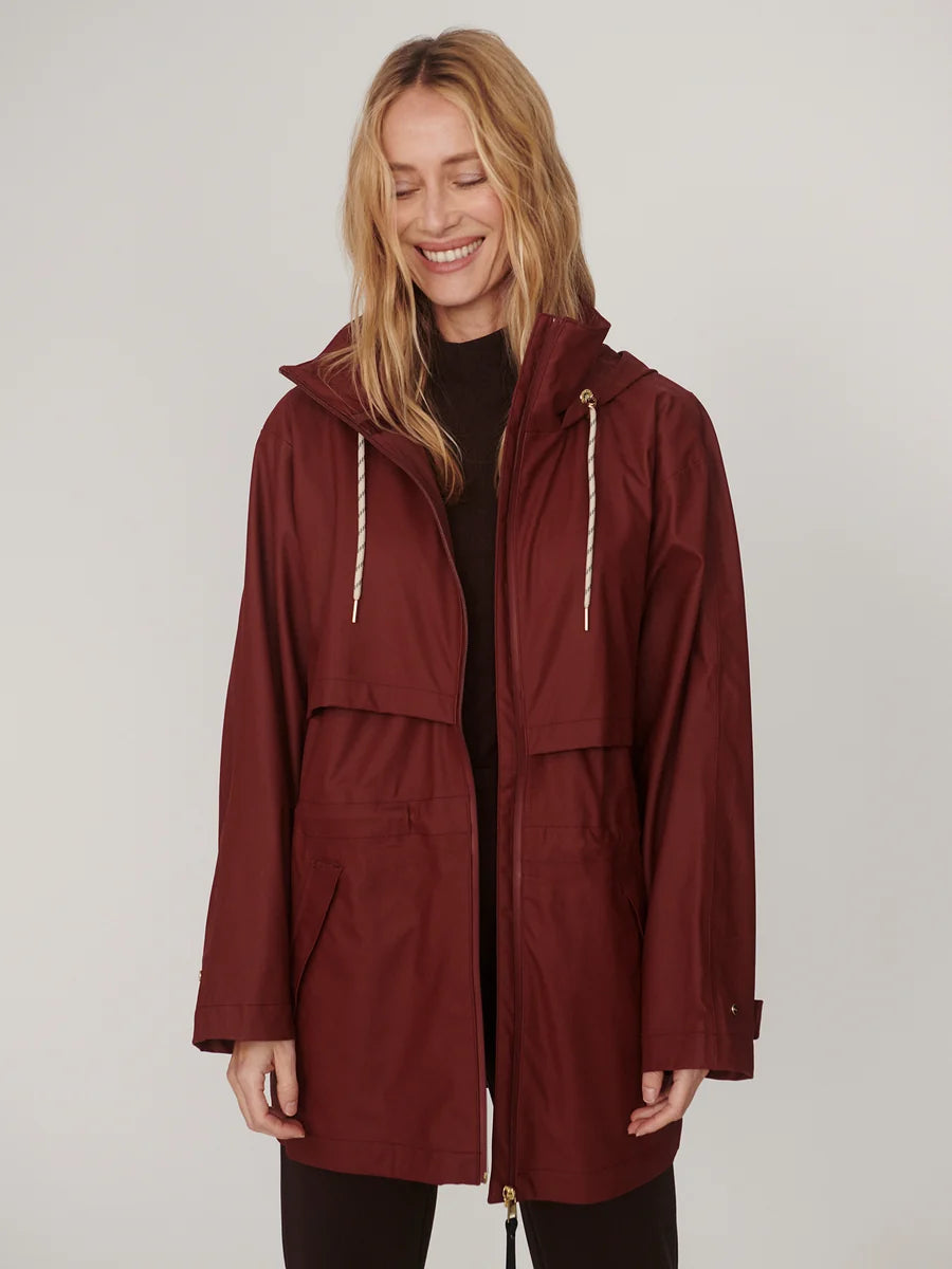 Alyssa Rain Jacket - Andorra Brown