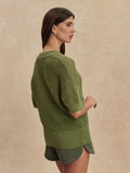 Callie Knit Top - Olivine