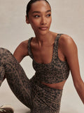 FreeSoft Cori Bra - Brown Contrast Cheetah